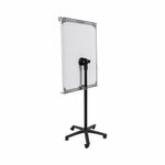 Bi-Office Classic Magnetic Mobile Easel Black/Grey 70x100cm EA4806175