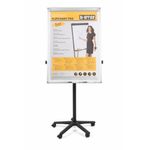 Bi-Office Classic Magnetic Mobile Easel Black/Grey 70x100cm EA4806175