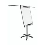 Bi-Office Mobile Magnetic Flipchart Easel 700x1000mm EA48061823