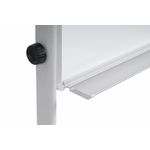 Bi-Office Mobile Duo Easel Grey Felt and Magnetic Surface 70x120cm EA4726075