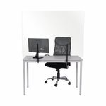 Bi-Office Mobile Duo Easel Grey Felt and Magnetic Surface 70x120cm EA4726075