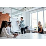 Bi-Office Creation Station Mobile Easel EA49145016