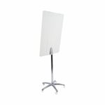 Bi-Office Business Glass Mobile Easel Non-Magnetic 70x100cm GEA4850126