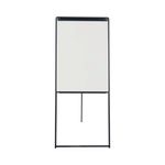 Bi-Office Classic Non-Magnetic Footbar Easel Black 70x100cm EA2300007