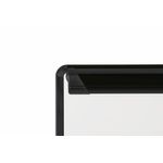 Bi-Office Classic Non-Magnetic Footbar Easel Black 70x100cm EA2300007