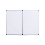 Bi-Office Maya Trio Magnetic Lacquered Steel Surface Aluminium Frame 90x60cm TR01020509170