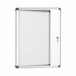 Bi-Office Enclore Magnetic Display Case Acrylic Door Aluminium Frame 4xA4 VT610109150
