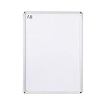 Bi-Office Curled Snap Display Aluminium Frame Plastic Corners A0 VT060415280