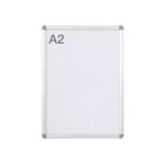 Bi-Office Curled Snap Display Aluminium Frame Plastic Corners A2 VT610415280