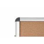 Earth Enclore Enclosed Cork Noticeboard 6xA4 Aluminium Frame RVT610101150