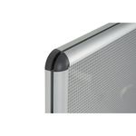 Bi-Office Enclore Combonet Display Case Acrylic Aluminium Frame 12xA4 VT660108150