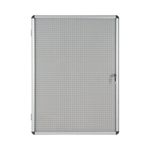 Bi-Office Enclore Combonet Display Case Acrylic Aluminium Frame 15xA4 VT640108150