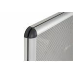 Bi-Office Enclore Combonet Display Case Acrylic Aluminium Frame 15xA4 VT640108150