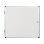 Bi-Office Enclore Magnetic Display Case Acrylic Door Aluminium Frame 6xA4 VT620109150