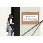 Bi-Office Mastervision Out Display Cork Lockable Door Top Hinged 15xA4 VT380601760