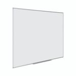 Earth Maya Magnetic Whiteboard 150x100cm Enamel Surface Aluminium Frame CR0920790