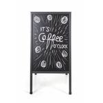 Bi-Office A-Frame Chalkboard 600x1200mm Black DKT30404042