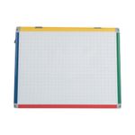 Bi-Office Schoolmate Desktop Magnetic Easel Lacquered Steel 60x45cm DKT10201011