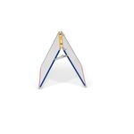 Bi-Office Schoolmate Desktop Magnetic Easel Lacquered Steel 60x45cm DKT10201011