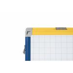 Bi-Office Schoolmate Desktop Magnetic Easel Lacquered Steel 60x45cm DKT10201011