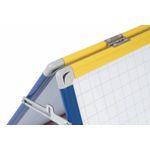 Bi-Office Schoolmate Desktop Magnetic Easel Lacquered Steel 60x45cm DKT10201011