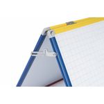 Bi-Office Schoolmate Desktop Magnetic Easel Lacquered Steel 60x45cm DKT10201011