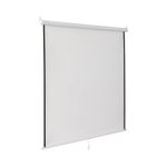 Bi-Office Wall Projection Screen Manual Retraction 244x244cm 9D006011