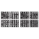 Bi-Office Magnetic Changeable Characters Numbers 23mm (Pack of 144) CAR0702