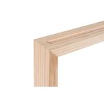 Bi-Office Floating Photo Frame Double Acrylic Pine Frame 10x15cm FP21960121-999