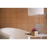 ARCHYI Frameless Ripple Cork Tile 200x200mm (Pack of 12) WT0529033