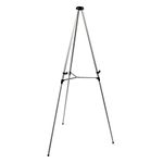 Bi-Office Lightweight Display Easel Silver 86x165cm FLX03202