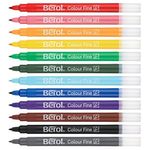 Berol Assorted Water-Based Colourfine Pen Tub (Pack of 42) S0376490