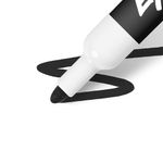 Berol Drywipe Marker Bullet Tip Black (48 Pack) 1984868