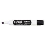 Berol Drywipe Marker Chisel Tip Black (48 Pack) 1984887