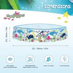 Benross Rigid Under The Sea Themed Paddling Pool 1200mm 83430