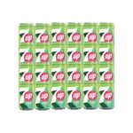 7 Up Zero Lemon and Lime Carbonated Soft Drink Canned 330ml (Pack of 24) 251254