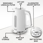 Breville VKT257 Bold Kettle White/Chrome 2195739
