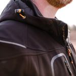 JCB Trade Hooded Softshell Black L D-ML-L