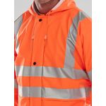 Beeswift Bseen PU Breathable Coverall Orange 4XL PUCOR4XL