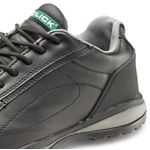 Beeswift Click Double Density S1 Leather Upper Trainer Shoe 1Pr Black 6.5 CF7BL06.5
