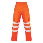 Beeswift Deltic Hi Vis Over Trousers Orange M BSDTORM
