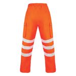 Beeswift Deltic Hi Vis Over Trousers Orange XL BSDTORXL