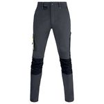Beeswift FlexWorkwear Trousers Grey/Black 32S SFTGYBL32S