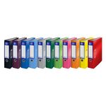 Oxford 70mm Lever Arch File Laminated A4 Purple 400107440