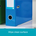 Oxford 70mm Lever Arch File Laminated A4 Light Blue 400132438