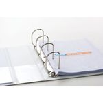 Elba Panorama 65mm 4 D-Ring Binder A4+ White (10 Pack) 400001305