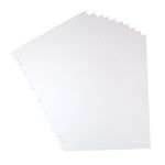 Elba 10-Part Divider 160gsm Manilla Multipunched A4 White 100204881