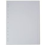 Elba 10-Part Divider 160gsm Manilla Multipunched A4 White 100204881