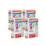 Elba Panorama 50mm 2 D-Ring Presentation Binder A4 White (4 Pack) 400007674