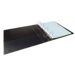 Elba Panorama 40mm 4 D-Ring Presentation Binder A4 Black (6 Pack) 400008417